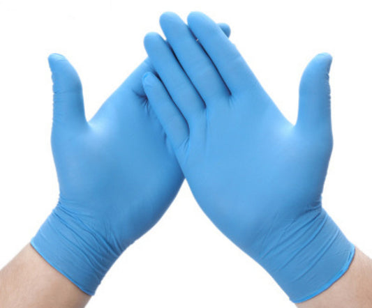 Blue Surgical Gloves (Large)